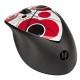  H2F39AA X4000 Poppy Mouse Black-Red USB - , , 